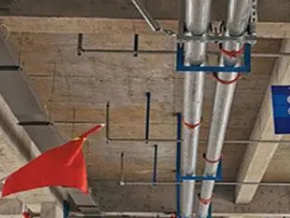 绿园管廊支架的安装方法
